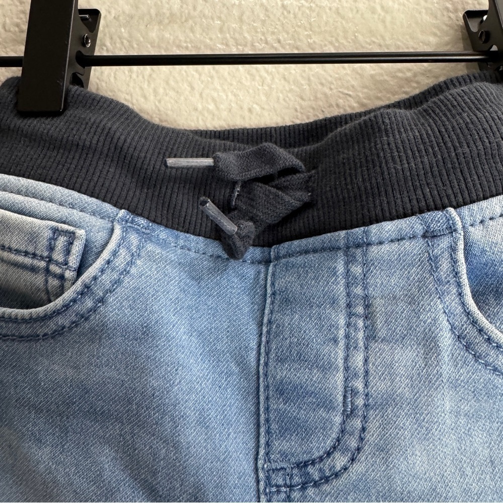 Wonder Nation Denim Pants Drawstring Kids Youth Size 3T - Picture 2 of 6